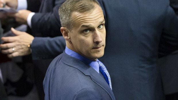 Ousted Trump campaign manager Corey Lewandowski blamed journalists for believing what Trump said. 