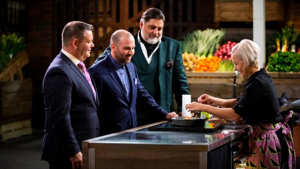 Channel Ten's Masterchef is rating well, but the company faces financial troubles. 