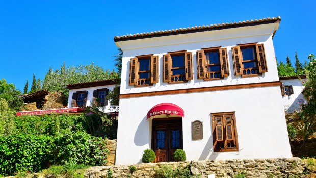 The Terrace Houses in Sirince, Turkey.