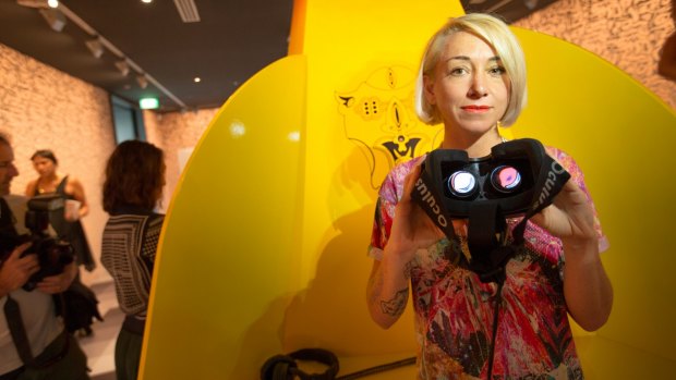 Jess Johnson's new exhibition Wurm Haus uses virtual reality gaming technology.