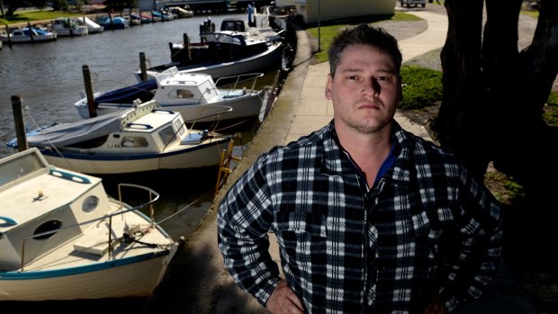 Leon Pompei at his Mordialloc boat yard.