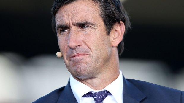 Mentor: legendary halfback Andrew Johns will join the Roosters' coaching staff from next season.