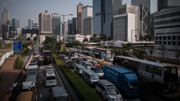 Highways were jammed on Monday as frustrated commuters tried to find their way to and from work.