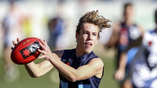 Callum Brown in action for Vic Metro against Vic Country