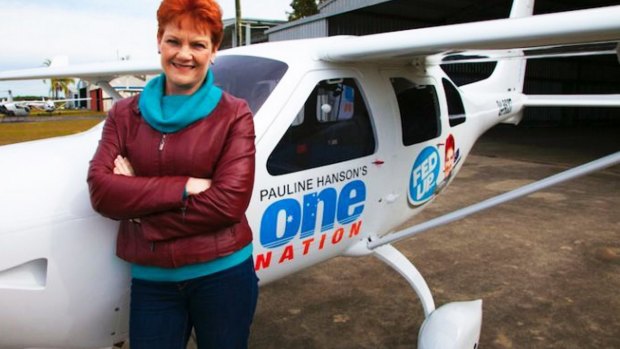 Pauline Hanson is on the back foot again.