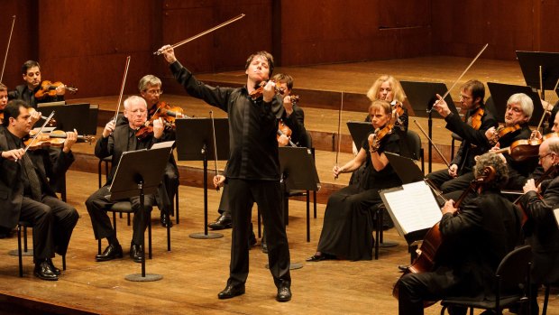 Joshua Bell will play with the Academy of St Martins in the Field around Australia this month.