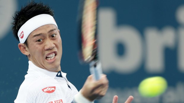 Kei Nishikori of Japan is Asia's top ranking male player.