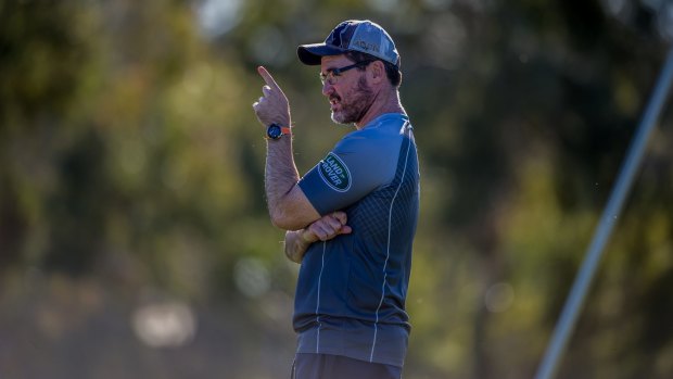 Assistant coach Dan McKellar will be named as the Brumbies Head coach for the 2018 season. Photo by karleen Minney.