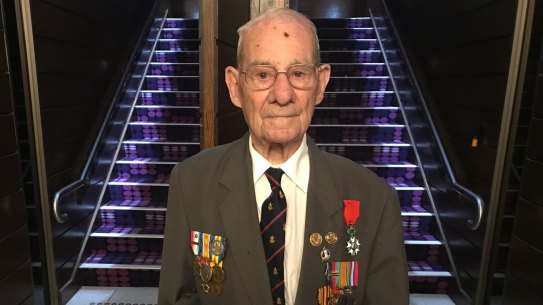 Dunkirk survivor Victor Power.