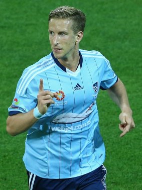 Lacking service: Sydney FC's marquee man Marc Janko.