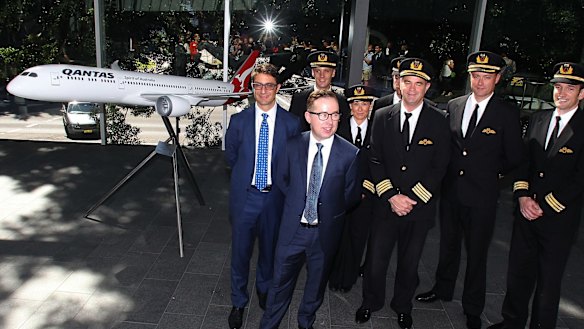 Qantas chief executive Alan Joyce announced plans for inflight internet on Tuesday.