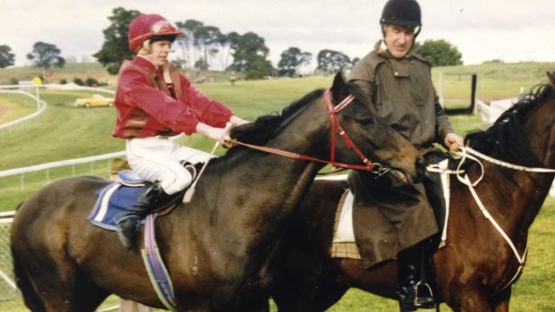 Australian Anthony Bannister was a promising jockey in his youth. 