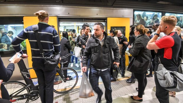 Patronage is soaring across Sydney's train network.