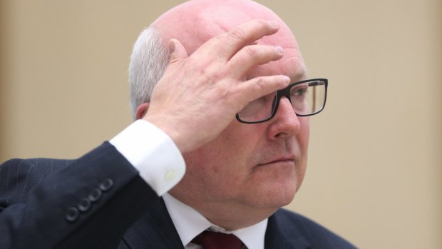 Attorney-General George Brandis has cast doubt on the future of the merged LNP.