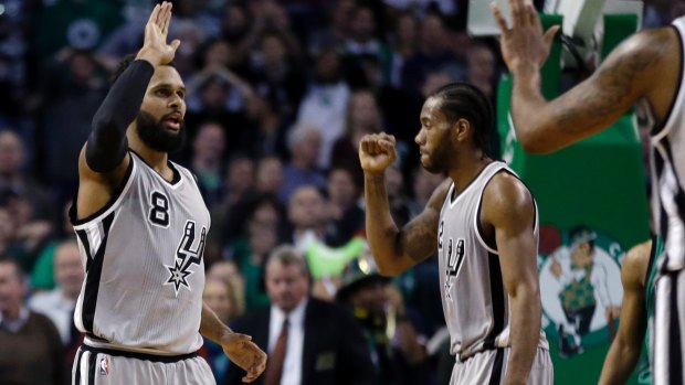 Patty Mills led the Spurs to a crucial play-off win against the Grizzlies.