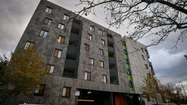 A public-private housing development in Carlton that the government is using as a model. 