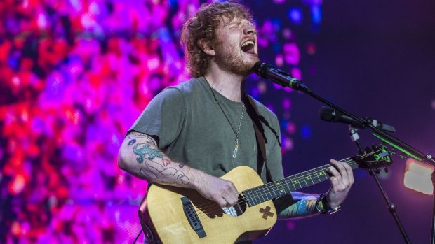 Ed Sheeran needed no back-up band during his incredible Brisbane gig.