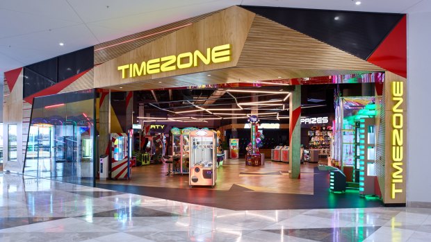 The new look Timezone concept store at Pacific Werribee in Melbourne's west, which opened in late 2016. 