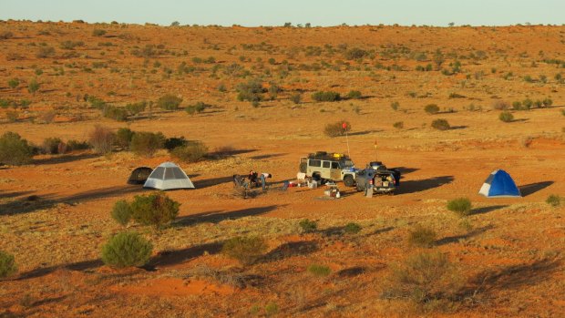 Simpson Desert WAA Line Camp 3.