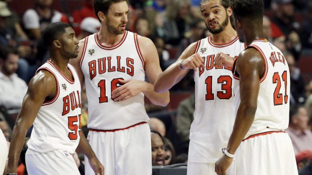 Another campaign: Joakim Noah, Pau Gasol, Jimmy Butler  and the Bulls may have already lost the battle against Father Time.