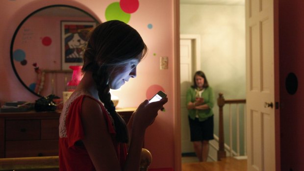 In a survey, 58 per cent of teenagers said they hid stuff from their parents on their phones or devices.