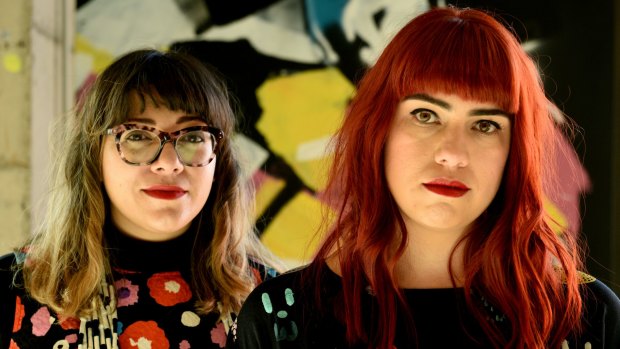 Vivid Ideas curator Jess Scully and UTS tutor Ngaio Parr aim to "create a more supportive network among creative women in Australia".