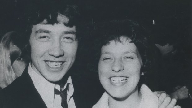 George Young with elder sister Margaret