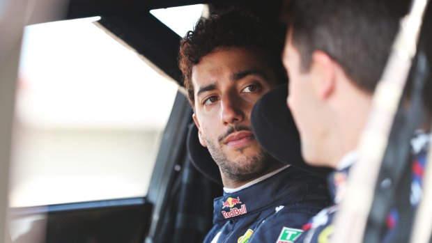 On track: Daniel Ricciardo has learnt to control his emotions.