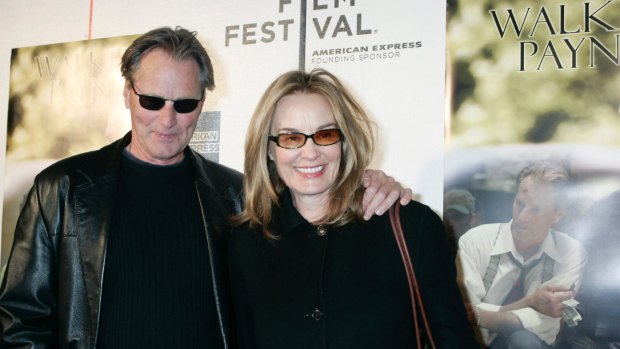 Sam Shepard and Jessica Lange  at the New York premiere of his film <I>Walker Payne</I>, 2006. 
