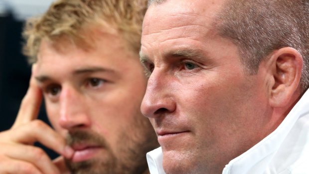 Crunch time: England coach Stuart Lancaster knows the match against the Wallabies is now a must-win affair. 