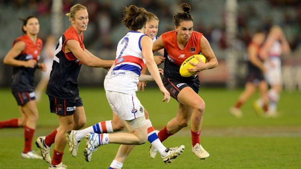 Women's AFL is growing in popularity across Australia.