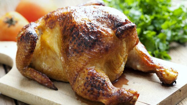 A Three Springs man has been fined after stealing and eating a roast chicken to cure his hangover.