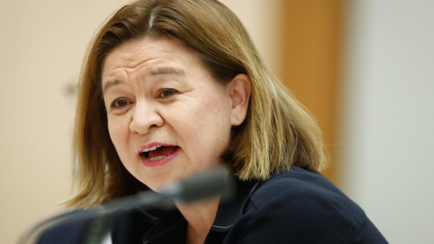 ABC managing director Michelle Guthrie has attacked the indexation freeze.