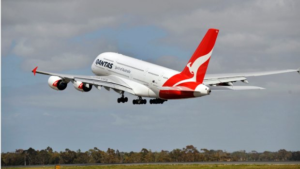 One of Qantas' 12 A380 has been grounded in Los Angeles since Thursday.