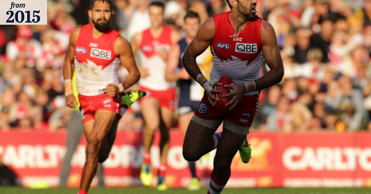 Sydney Swans chairman lashes those who boo Adam Goodes: 'You are racist'