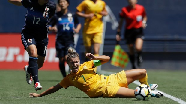 Australia defender Steph Catley is thrilled with the public support.