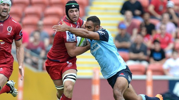 New adventure: Liam Gill left the Queensland Reds for a spell with Toulon this year.