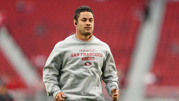 Touch and go: Jarryd Hayne faces a battle for selection this week.