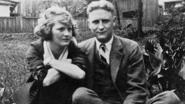 F. Scott Fitzgerald  with his wife Zelda. His Great Gatsby will be out of copyright in 2021.
