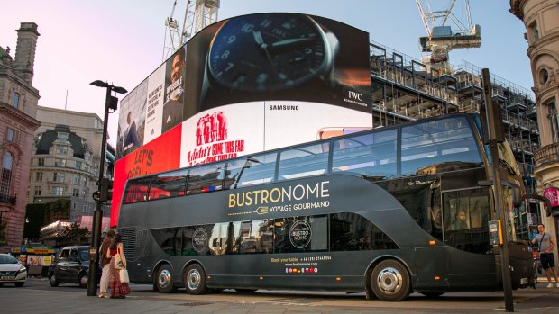 Bustronome's founders perfected the concept in Paris before launching it in London in 2017.