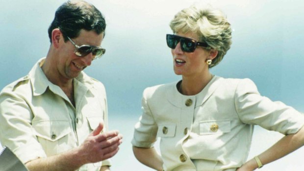 Prince Charles and Princess Diana in Brazil in April, 1991.