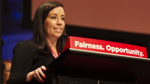 NSW Labor Conference at Sydney's Town Hall, February 2016. Kaila Murnain 