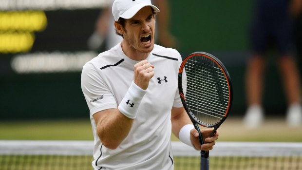Andy Murray remains on course for a second Wimbledon title to go with the historic, drought-breaking championship from 2013.