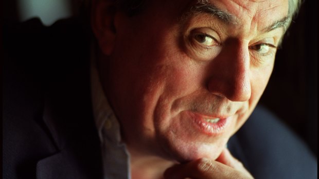 Monty Python founder Terry Jones, pictured in 2001 during a visit to Australia.