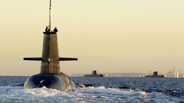 There is speculation the successful bidder for the submarine contract will be announced within days.