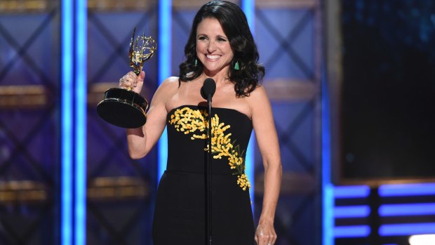 Julia Louis-Dreyfus' win for outstanding lead actress in a comedy series was record breaking.
