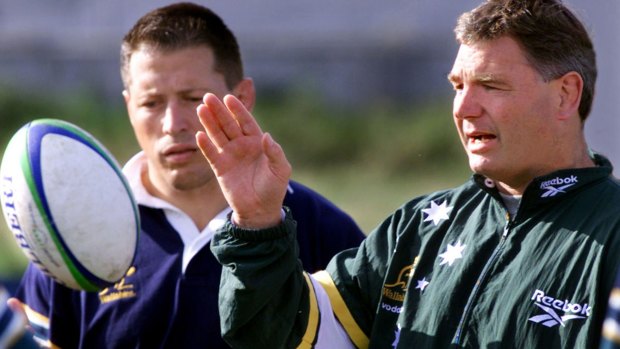 Legendary status: Rod Macqueen coached one of the "best ever" teams in rugby history, the 1999 RWC-winning Wallabies.