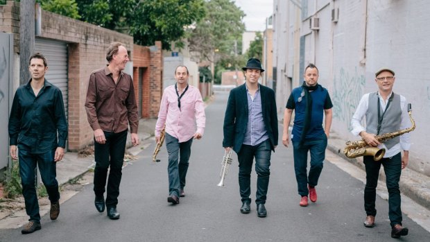 Hammerhead, from left:  Matt Gruebner, Duncan Archibald, Andrew Robertson (in Canberra, he will be replaced by David Theak), Ray Cassar, Greg Coffin, Jason Bruer.