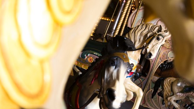 Galloping costs: the antique Carousel at Melbourne's Luna Park is closed for repairs that could cost hundreds of dollars.