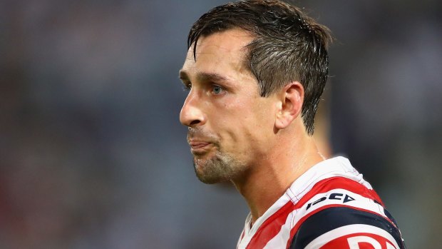 Banned earlier this year: Mitchell Pearce.